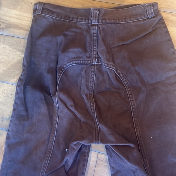 Very cute high waisted brown soft pant. Bought vintage in LA. Just don’t fit. - Picture 4 of 7